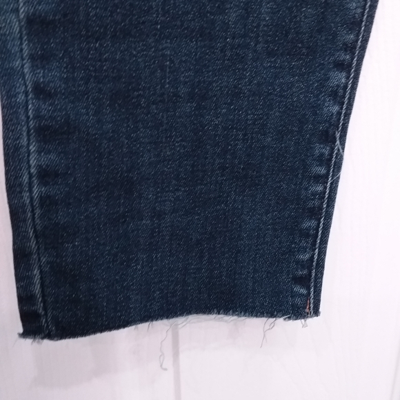 Womens Lucky Brand Jeans size 16 mid waist unhemmed at 27 Low Rise Lolita Skinny - Picture 4 of 14